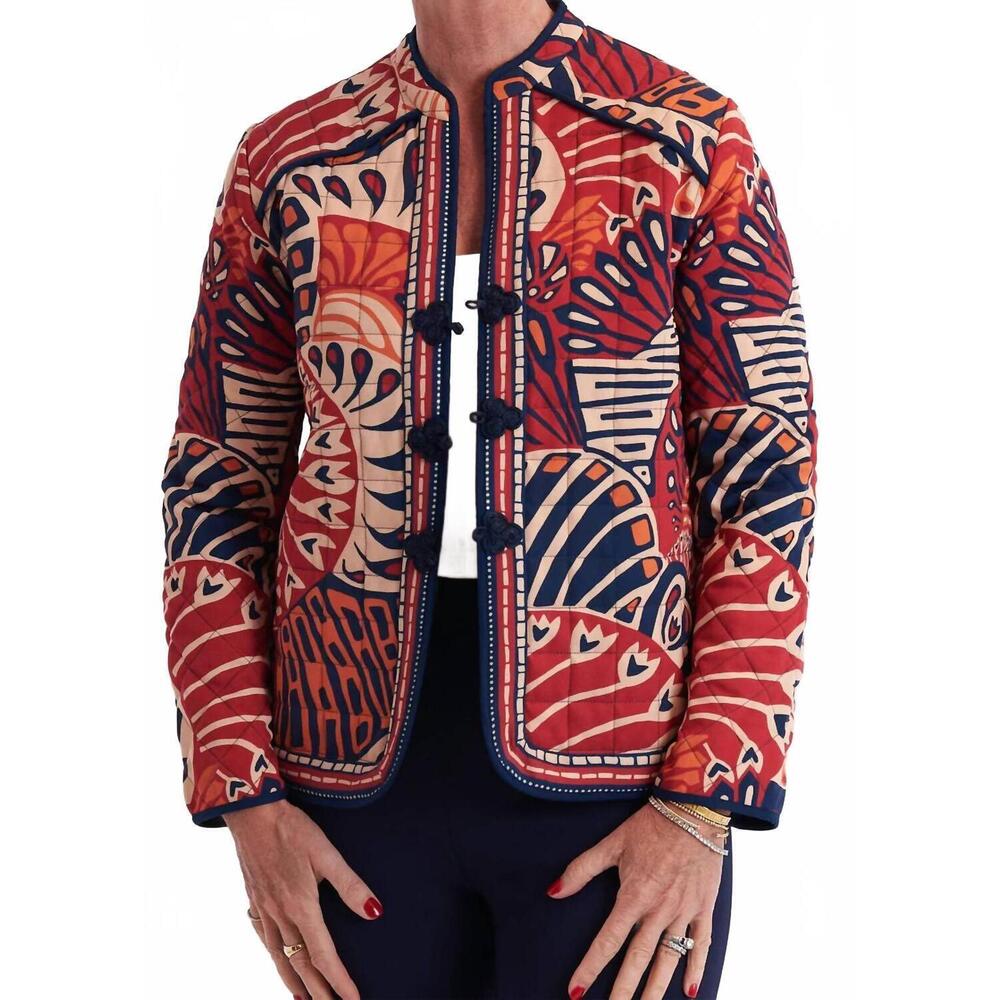 NEW CK BRADLEY women's jade jacket in sienna
